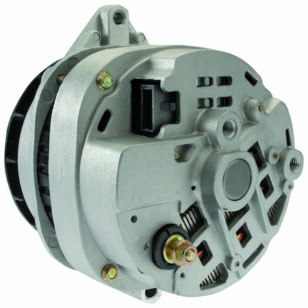 Alternator, ALTDR CS144, 140 Amp12 Volt, CW, 6Groove56mm OD Pulley, 1100 Plug Clock